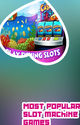 Fishing slot machine
