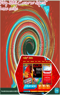 Ruby slot no deposit bonus codes